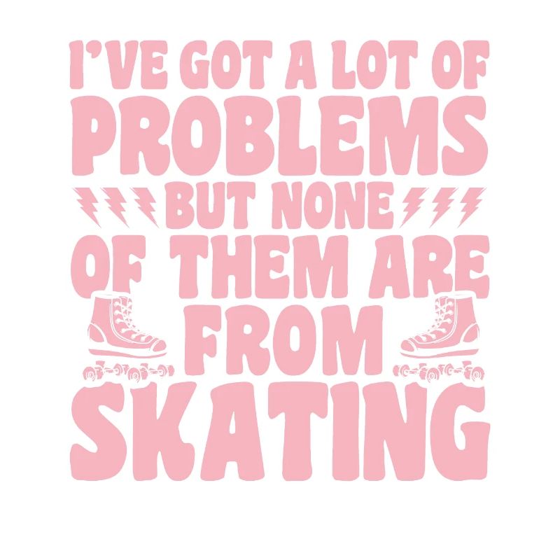 Roller Skates No Problems from Skating Gift