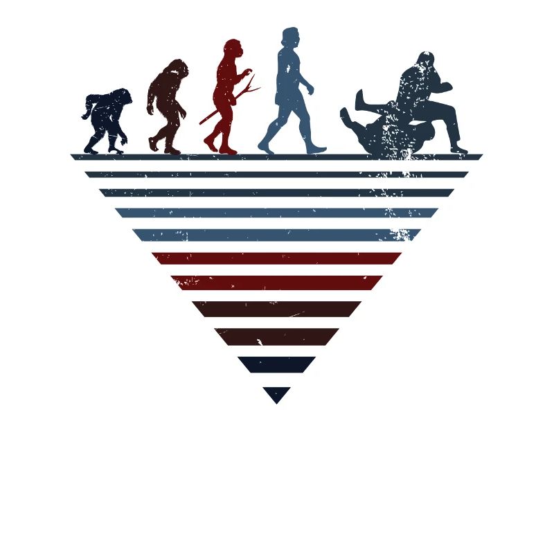 Human Evolution - Vintage Bobsled