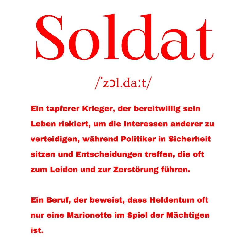 Soldat Definition