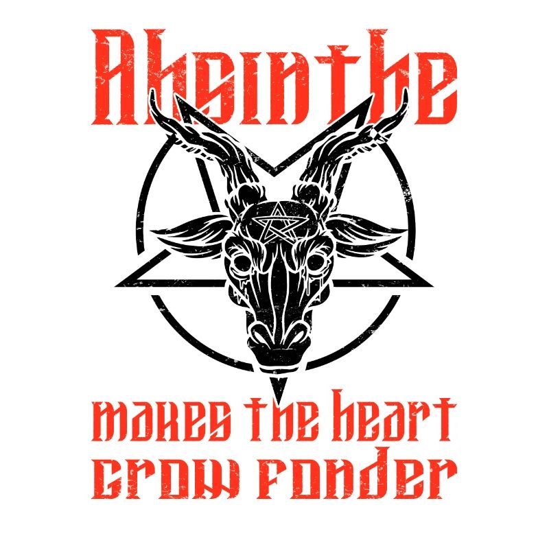 Satan Beelzebub Devil Gothic Pentagram Mystical