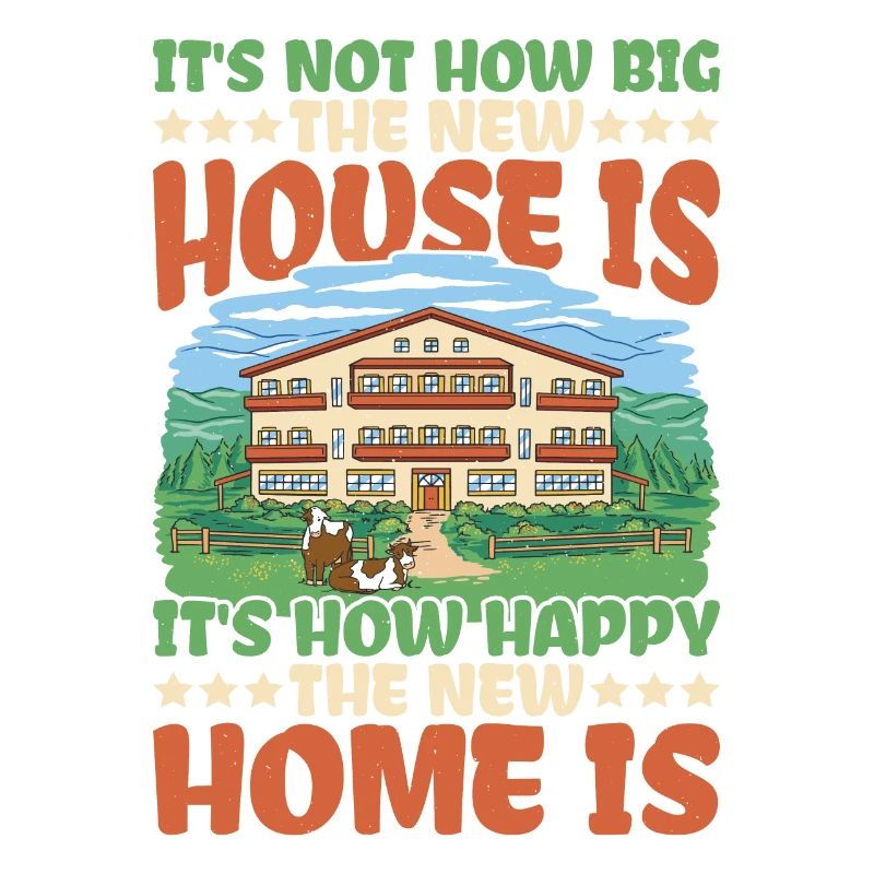 C’est à quel point la nouvelle maison est heureuse