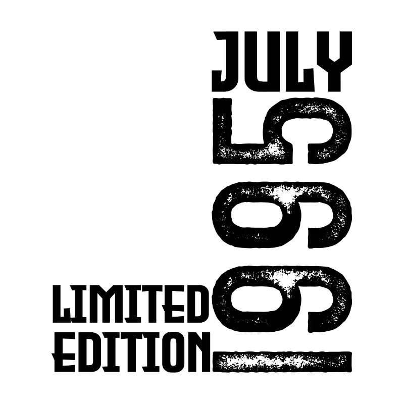 Geschenk Juli 1995. Jubiläum Juli 1995.