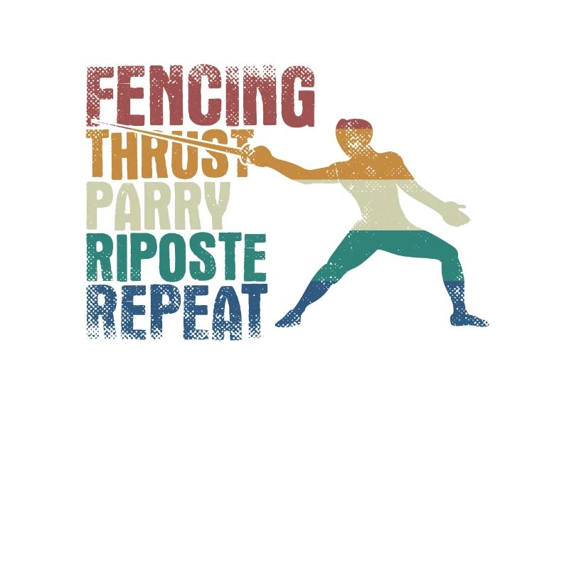 Fencing Thrust Parry Riposte Repeat