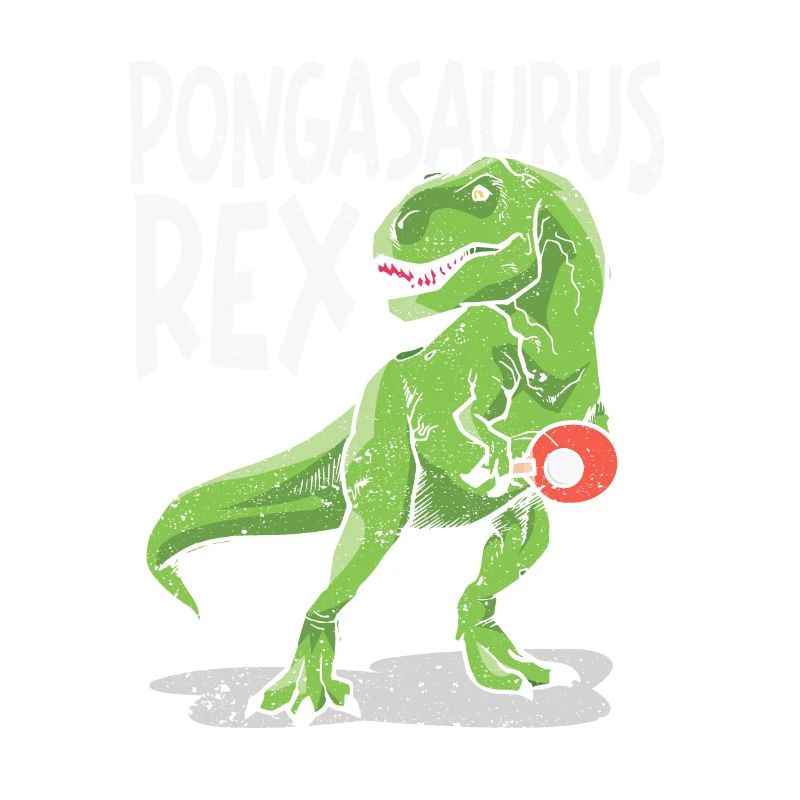Pongasaurus Rex Ping Pong Master Funny Table