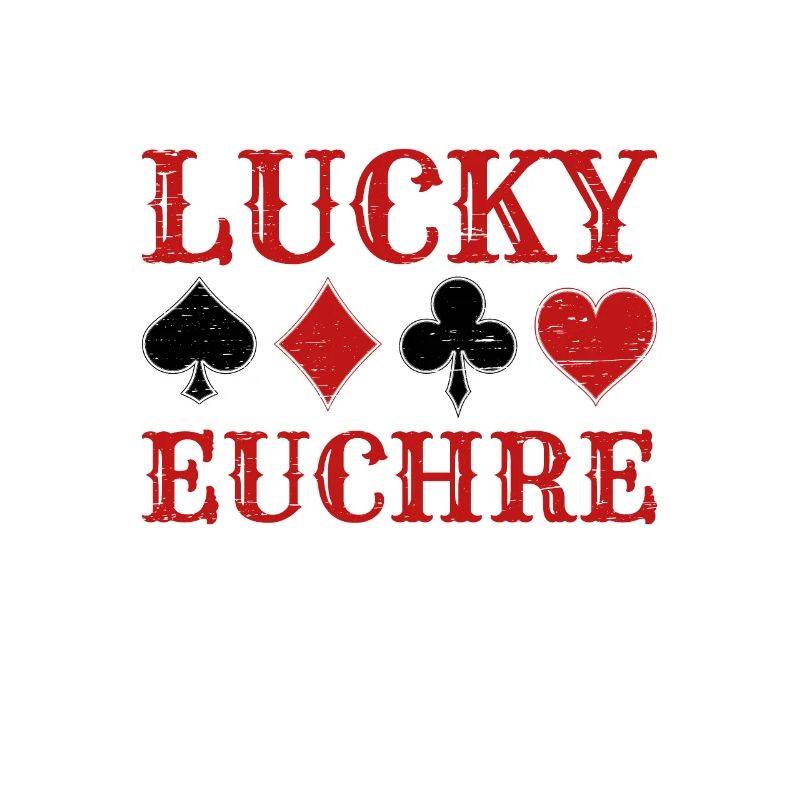 Lucky Euchre Card Game Euchre Player Poker Euchre