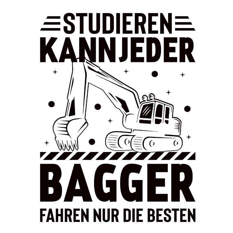 Bagger Baggerfahrer Baugeräte Baustelle