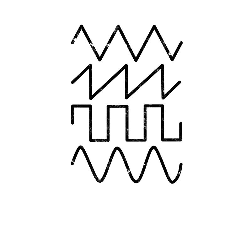 Synthesizer Synth Audio Waveform design -