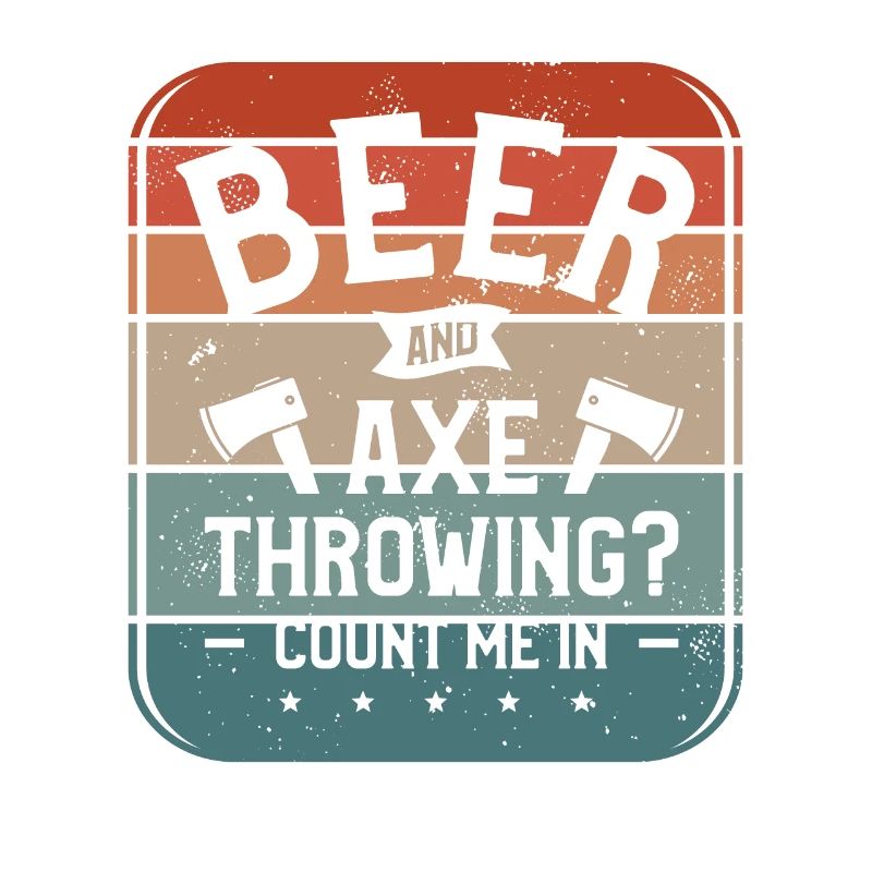 Lancer de bière et de hache comptez-moi