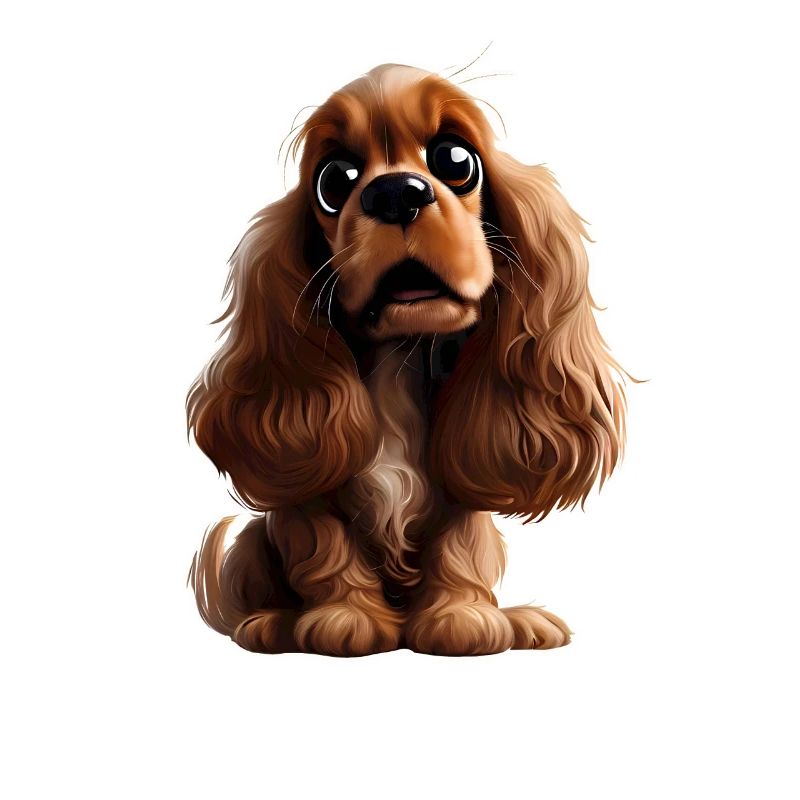 Cocker spaniel Cartoon figur