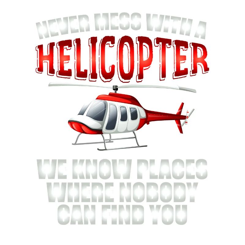 Helicopter Airplane Pilot Flight Gift