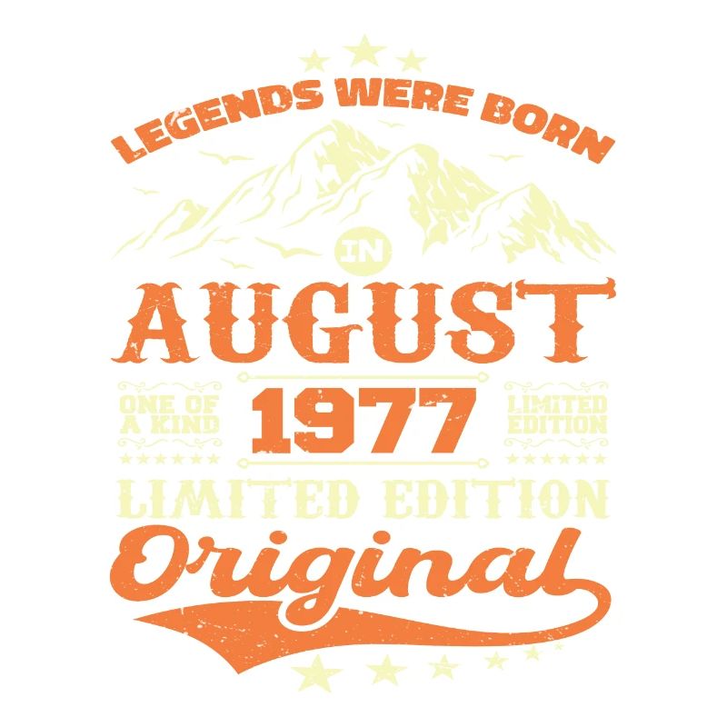 August 1977 Jubiläum 1977 Legenden August