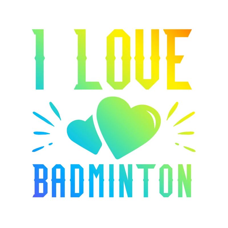 Ich liebe Badminton