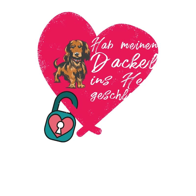 Hund Dackel Hundebesitzer Geschenkidee