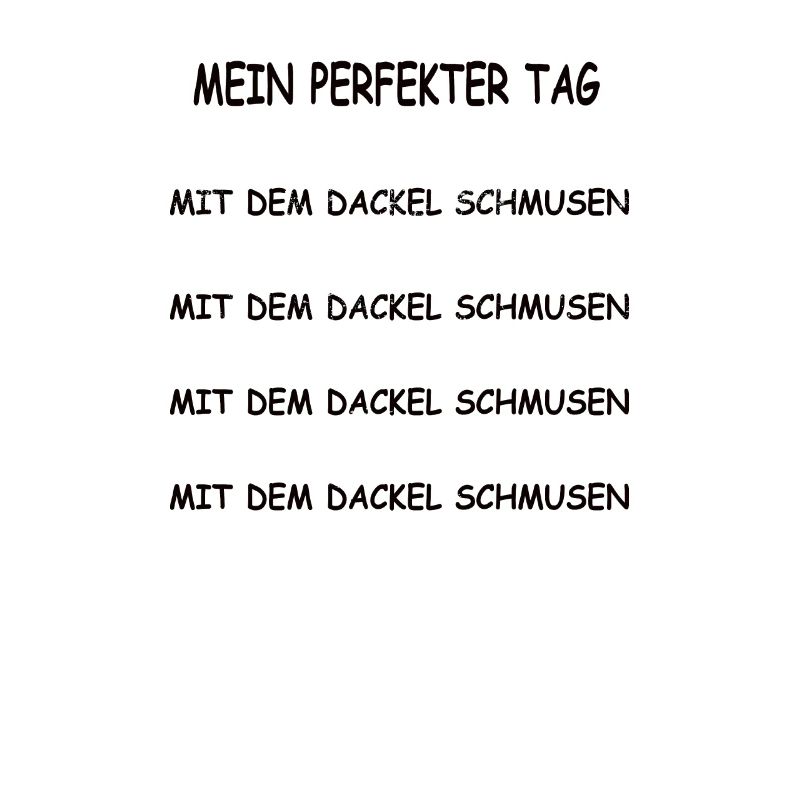 Hund Dackel Hundebesitzer Geschenkidee