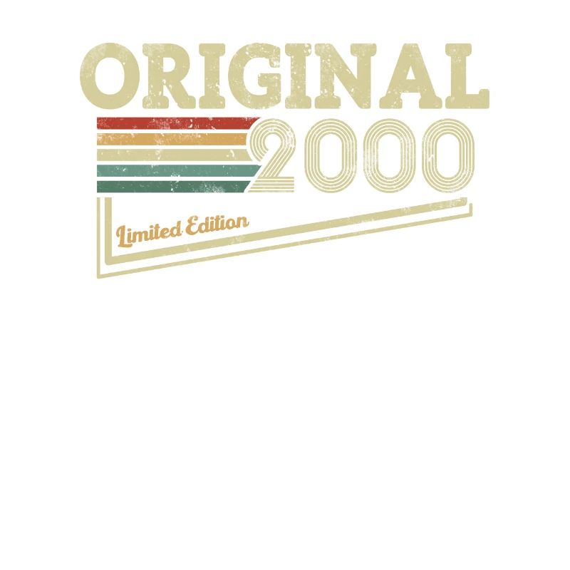 Vintage Geburtstag 2000