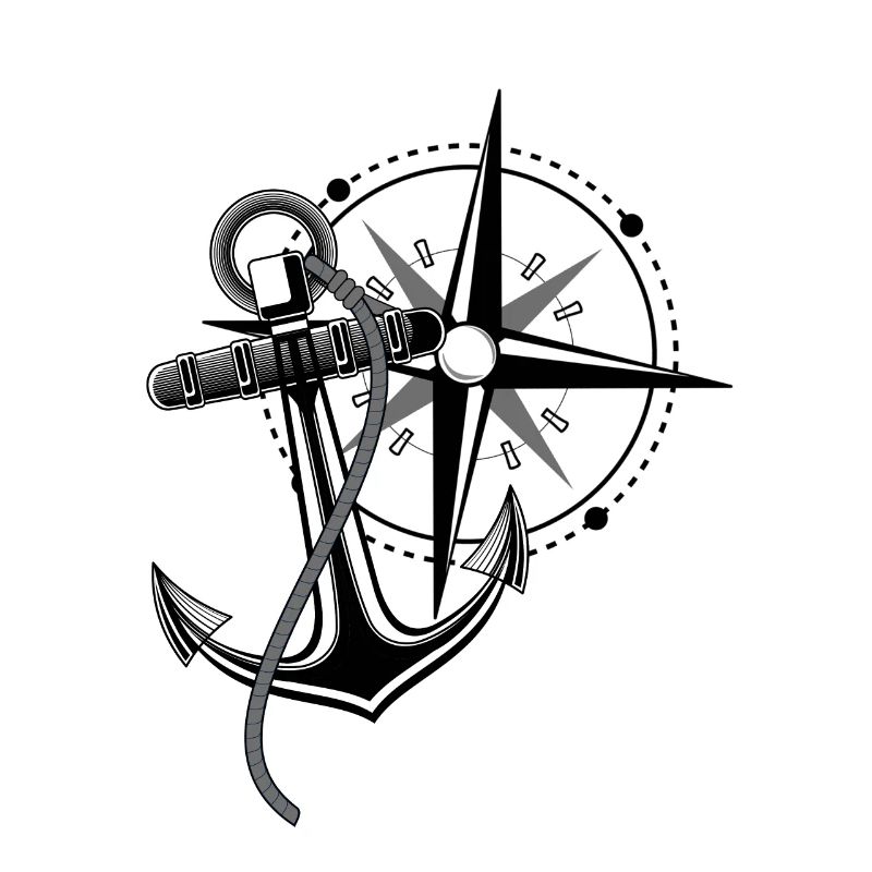 Pulling in anchor and going sailing make sailors