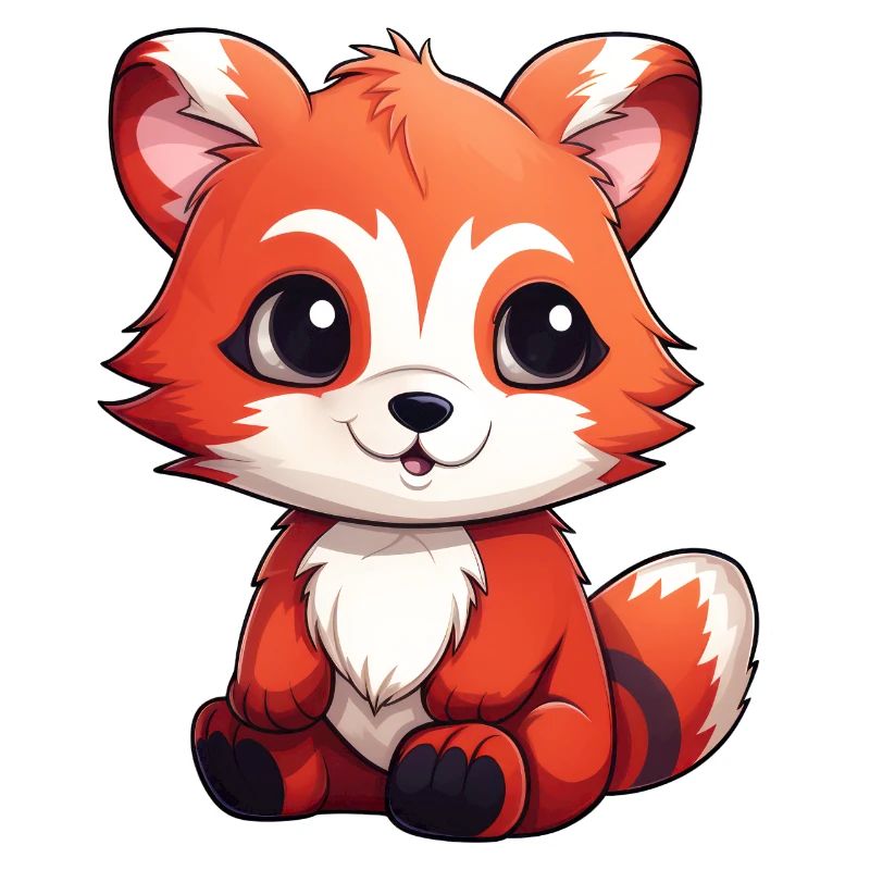 Roter Panda kleiner Panda