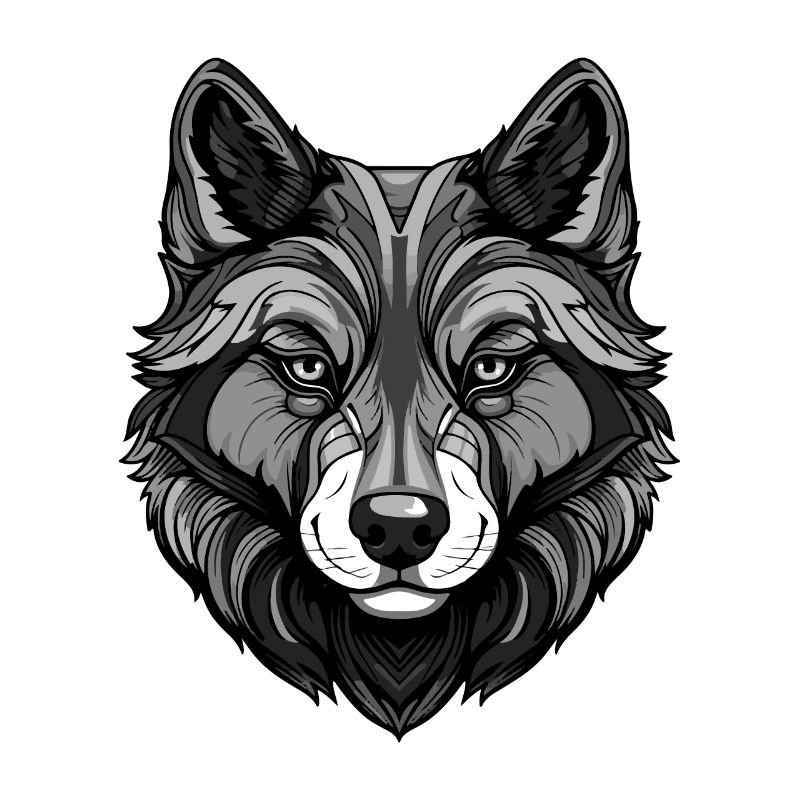 Husky Hund Portrait