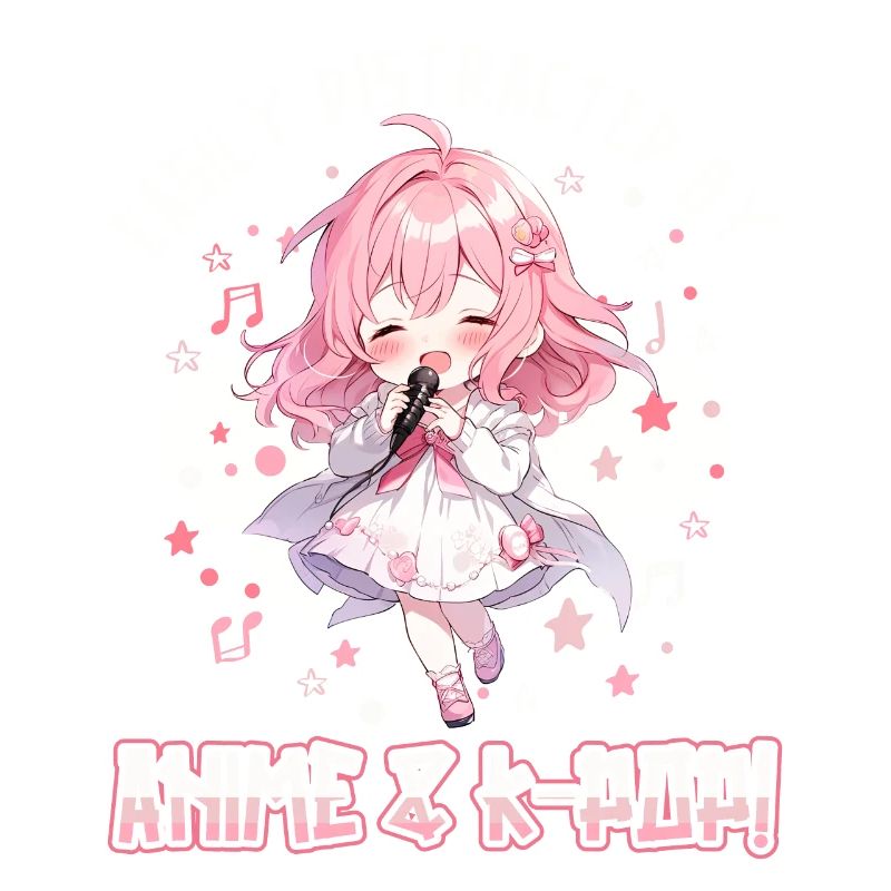 Easily distracted by Anime and K-Pop