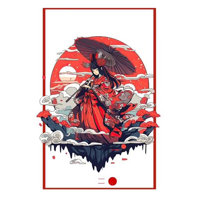 Asia 80s Japanese Retro Samurai Samurai