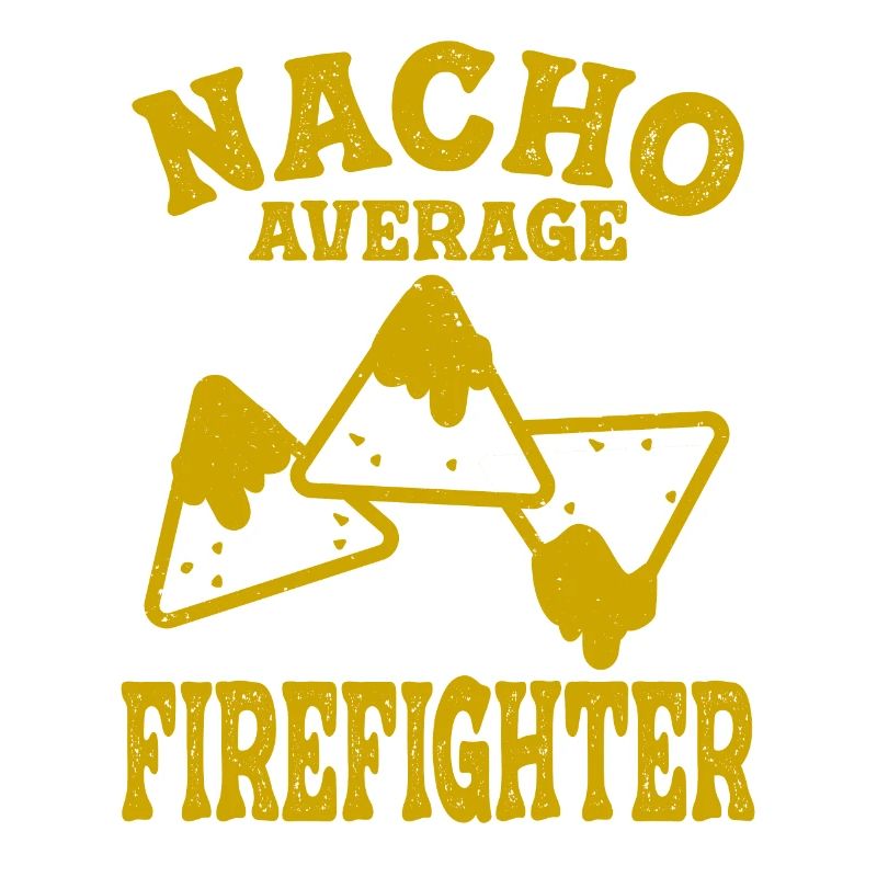 lustiger Feuerwehrmann Nacho durchschnittliche Brandbekämpfung