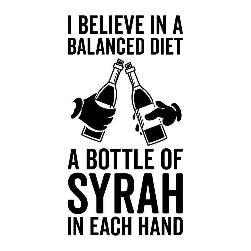 Balanced Diet Bottle Syrah Lovers