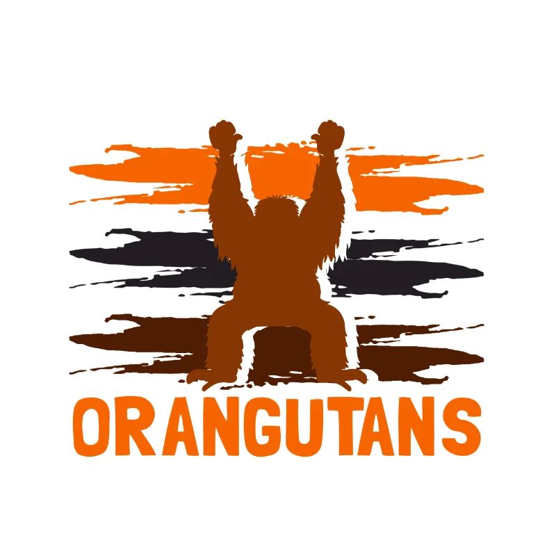 Save the Orangutans Endangered Animals for Men