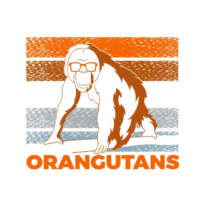 Save the Orangutans Endangered Animals for Men