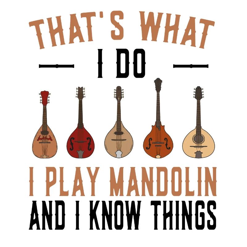 Jouer à la mandoline C’est ce que je fais Je joue de la mandoline