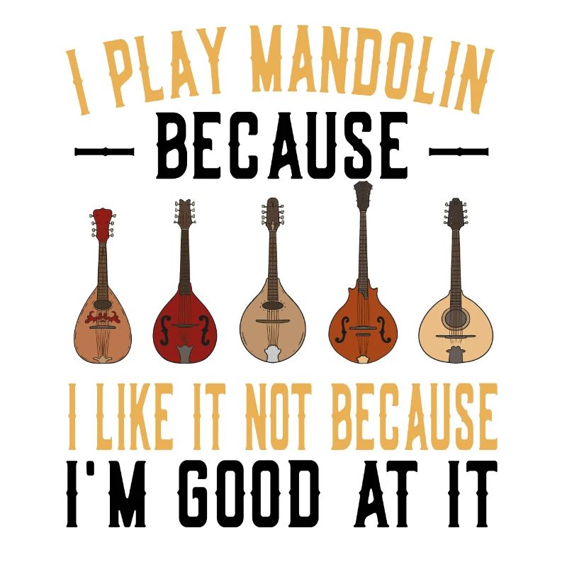 Je joue de la mandoline parce que j’aime ça mandolines