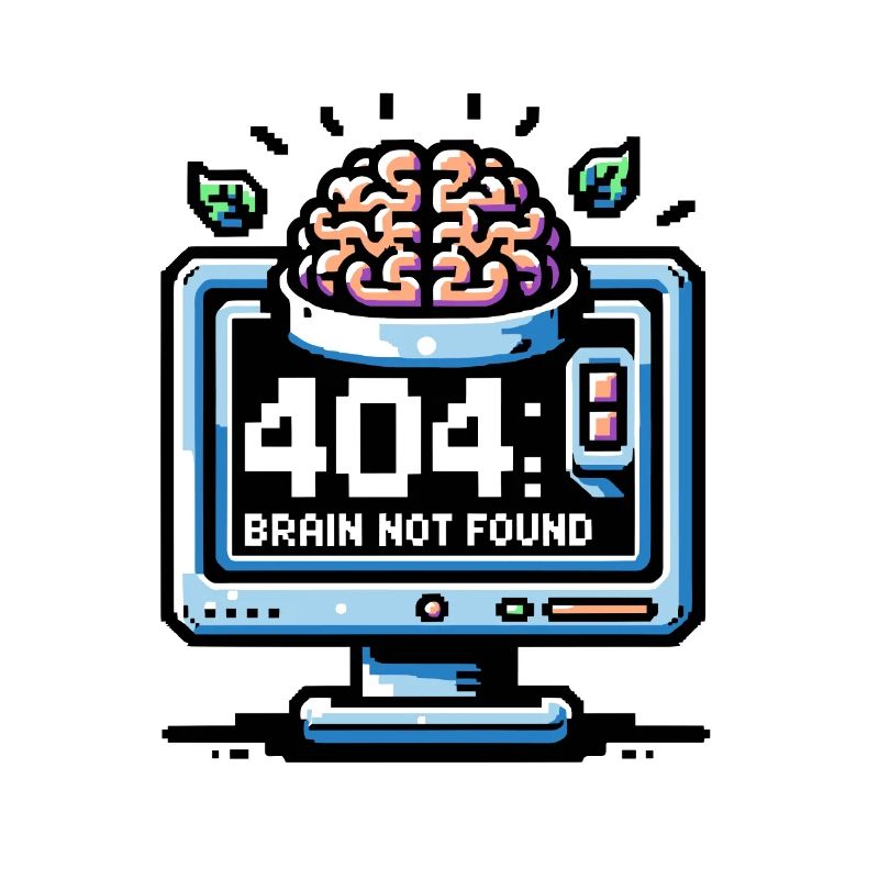 Error 404 Brain Not Found