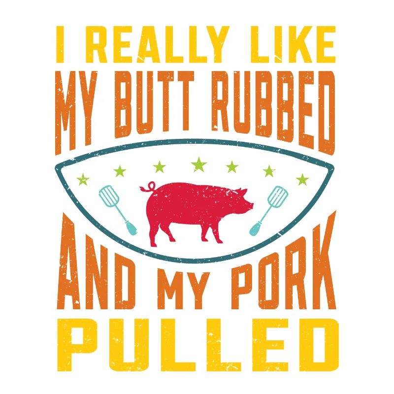 BBQ Pulled Pork Schwein Grill