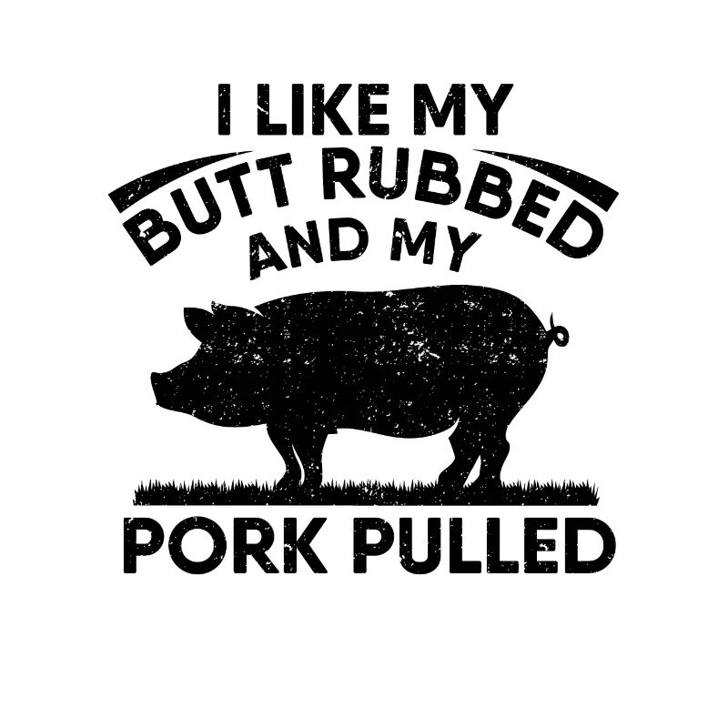 BBQ Pulled Pork Schwein Grill