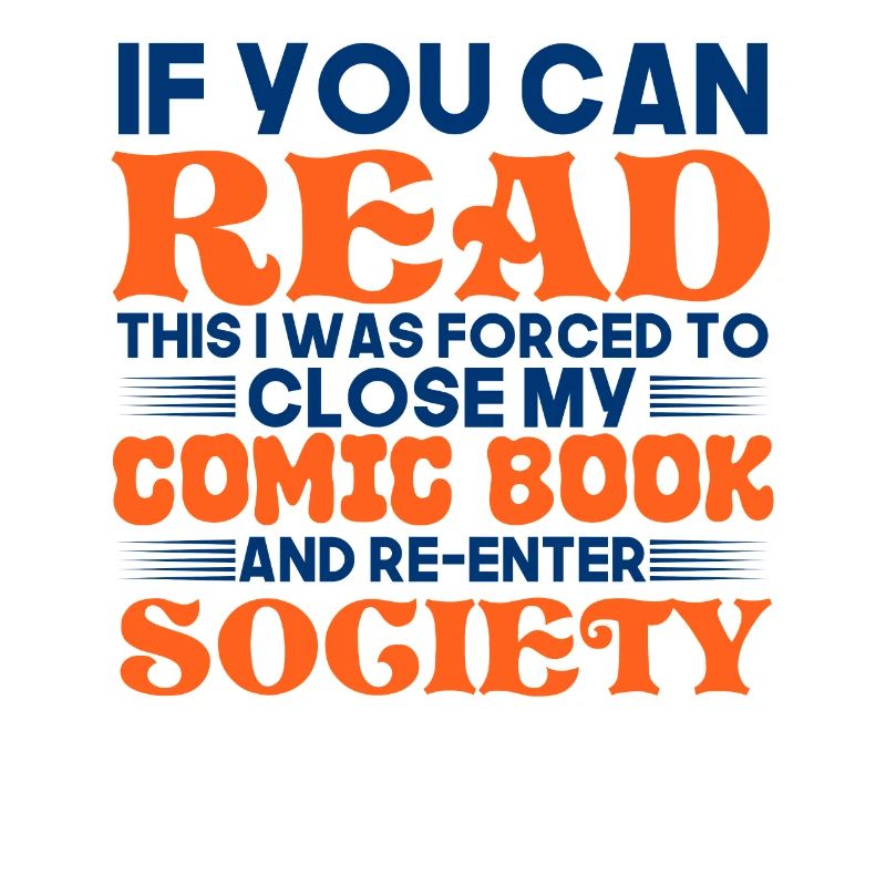 Comic Book Collector Nerdy Geek Superhero Reader