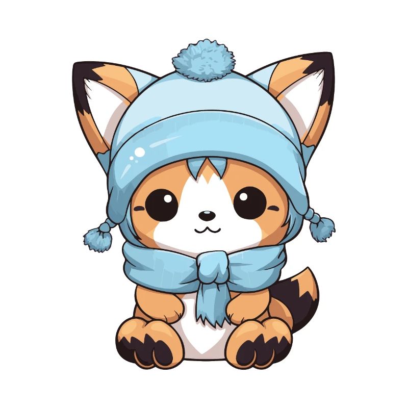 Fuchs Winter Comic