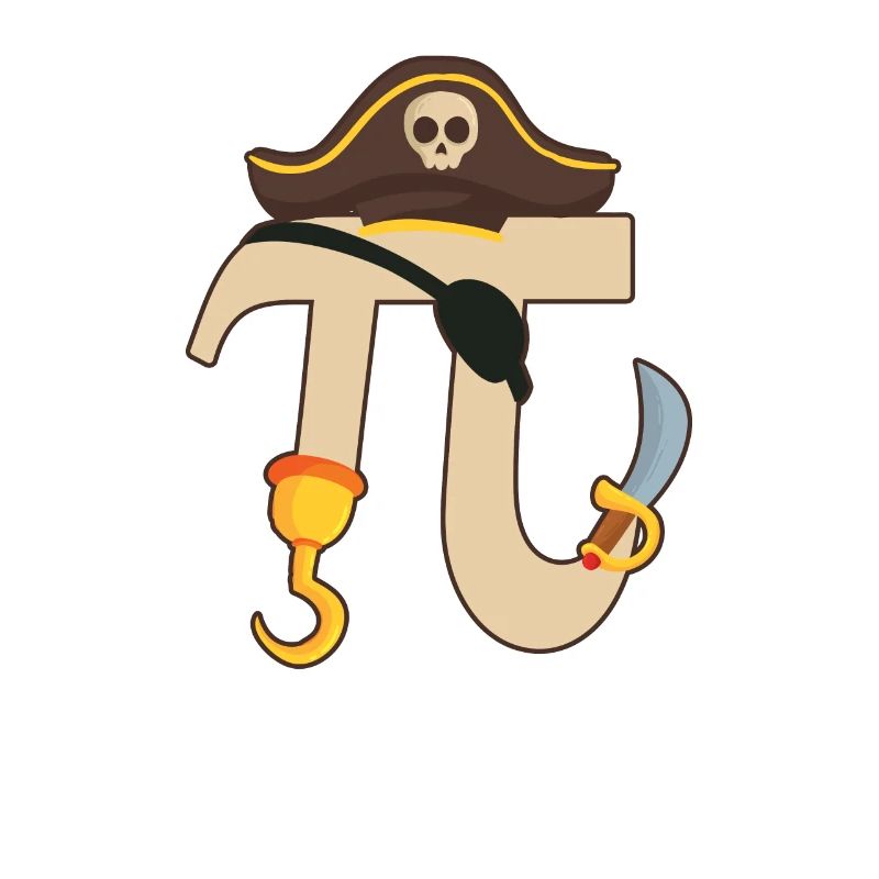 PIrate Pi Day Funny Pirate Lovers Math