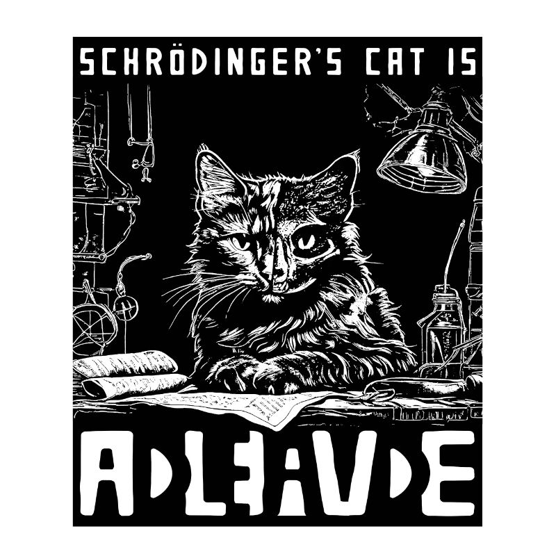 Le chat de Schrödinger mort et vivant