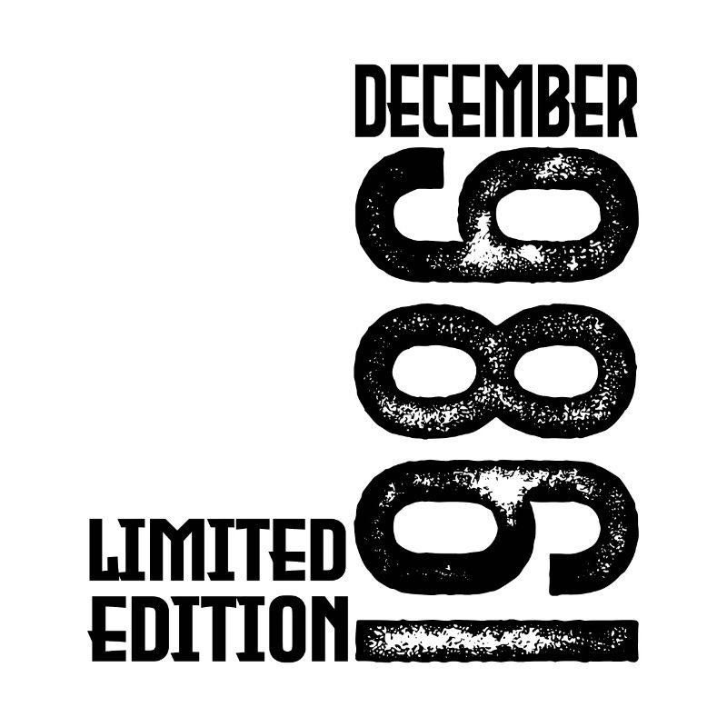 Geburtstagsgeschenk Dezember 1986. Dezember 1986.