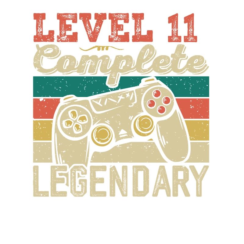Level 11 Complete, 11th Birthday Gift