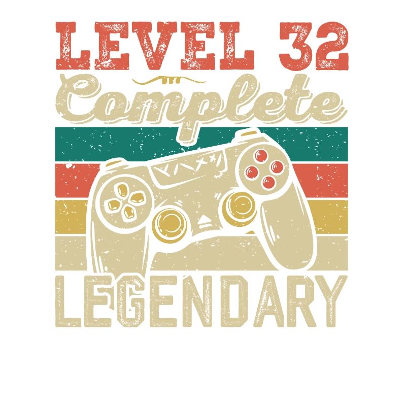 Level 32 Complete, 32 Birthday Gift