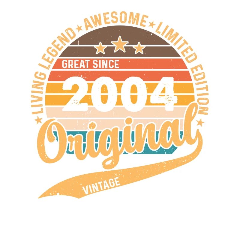 20th Anniversary Vintage Retro 2004