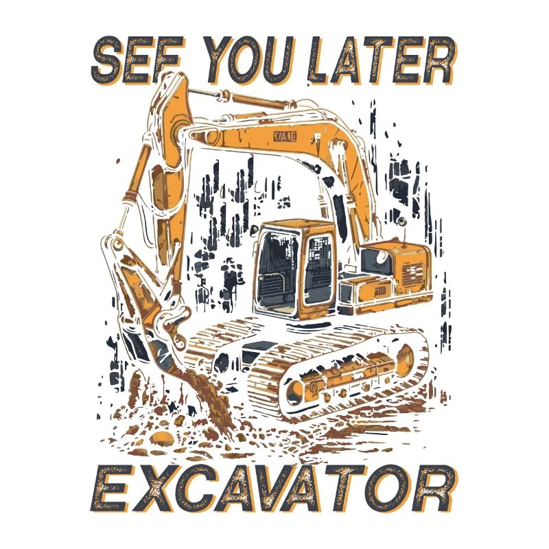 Road construction until later excavators