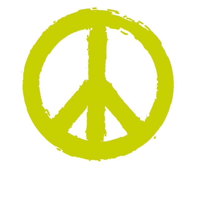 PEACE - Peacesymbol - Friedenszeichen Peacezeichen