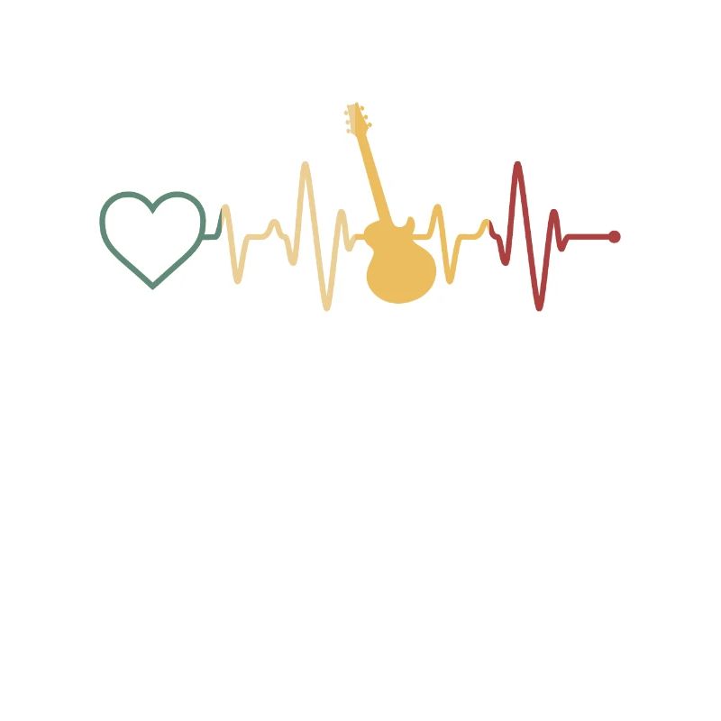 Gitarre Herzschlag