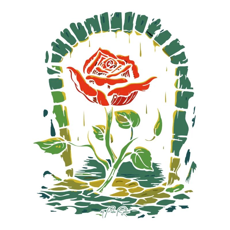 A Dungeon Roses Flower