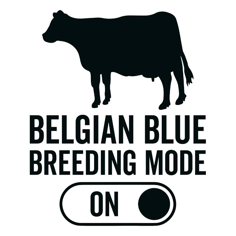 Mode d’élevage des vaches activé - Bleu belge