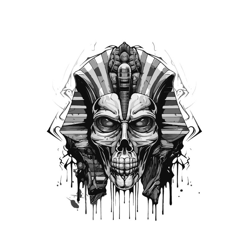 Pharaoh Skull Skeleton