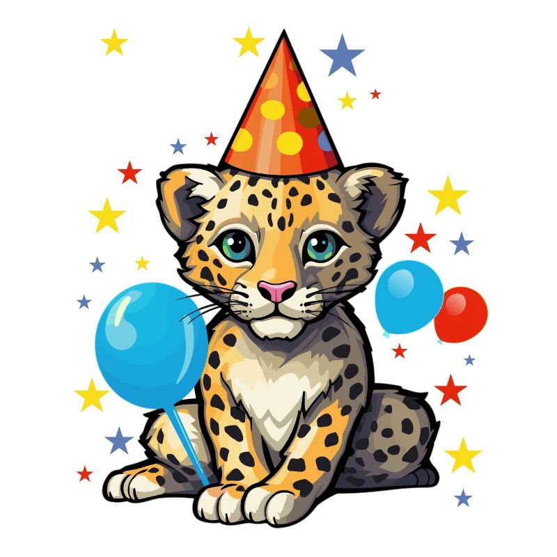 J’ai 8 ans Léopard Léopard 8e anniversaire