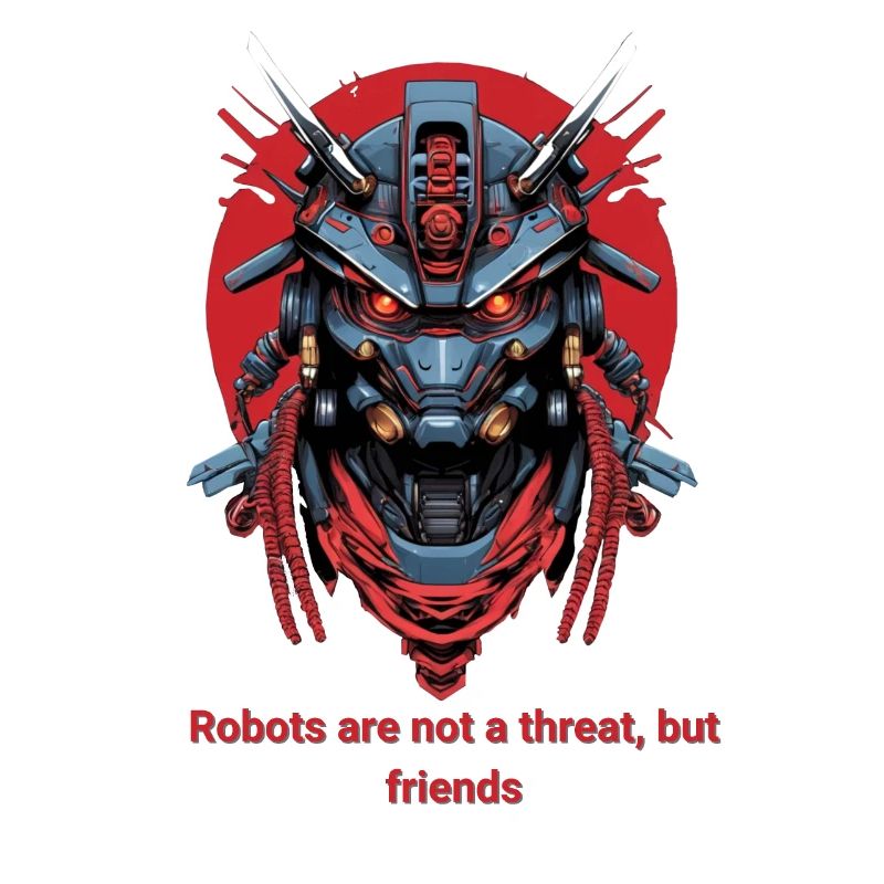 Roter Roboter