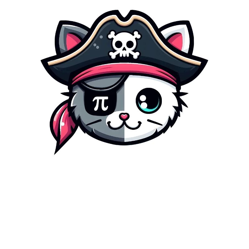 Gasparilla Cat Pirate 3.14 Pi Day Math Science